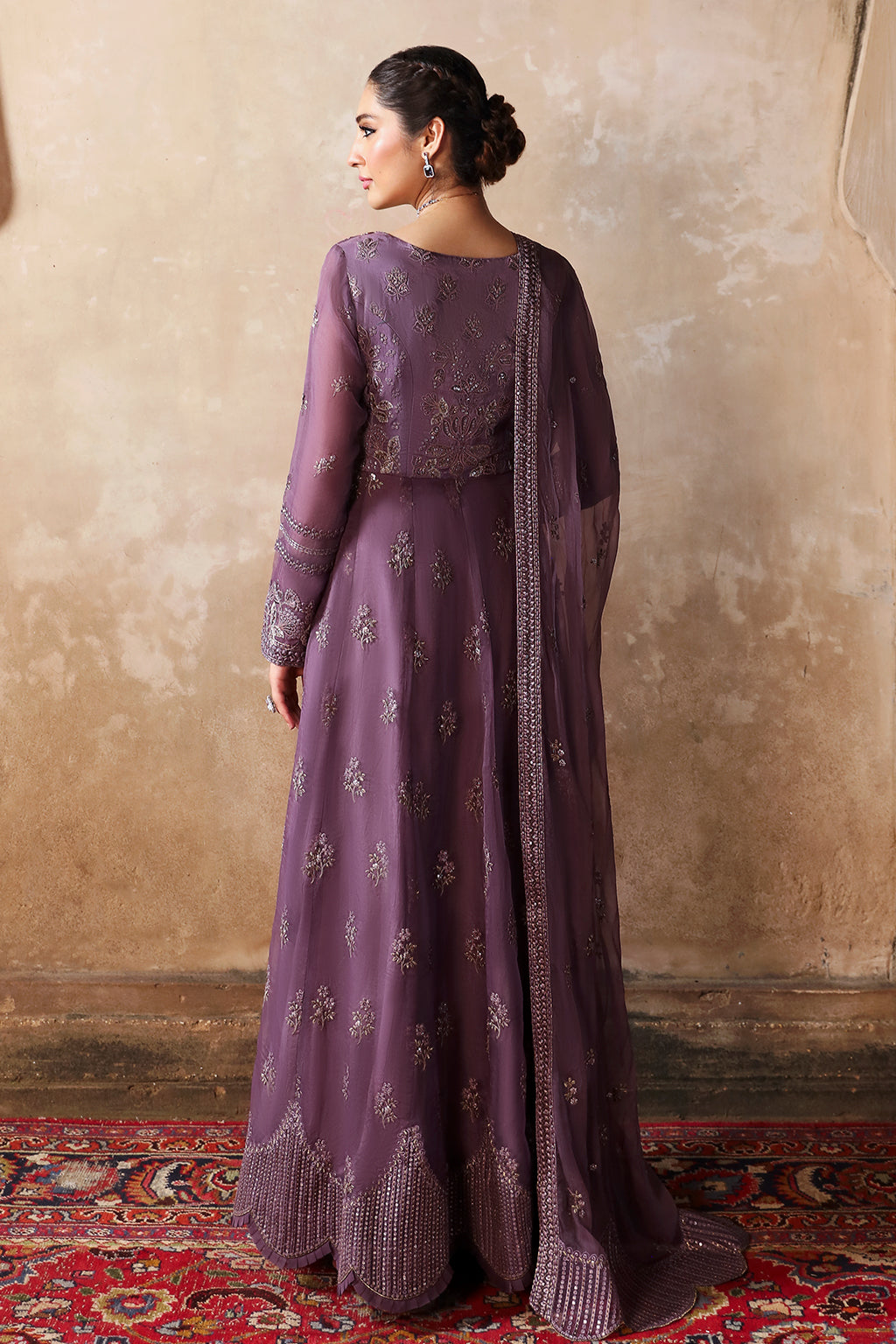 Mehak By Flossie Unstitched 3 Piece Luxury Formals Vol-08 Collection'2025-FE-808