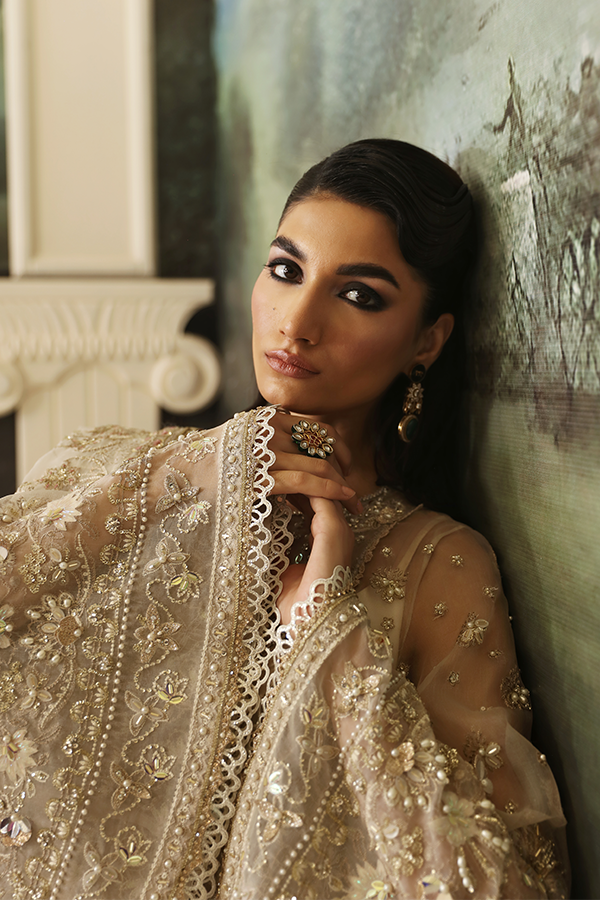 Nyra Unstitched 3 Piece Wedding Festive Collection'2025-Luna