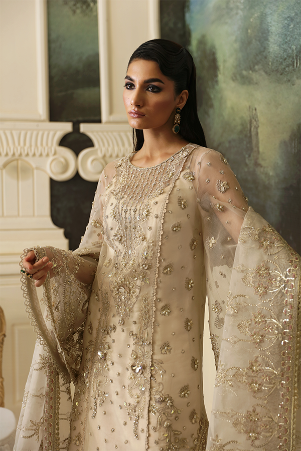 Nyra Unstitched 3 Piece Wedding Festive Collection'2025-Luna