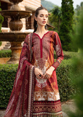 Springtime Ballet By Gulaal Unstitched 3 Piece Luxury Lawn Collection'2024-AMARYLLIS (GL-L-24V1-09)