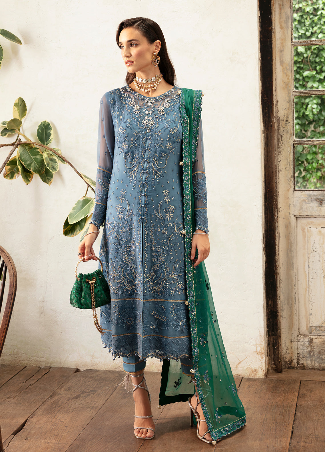 Chant de l'Amour' by Gulaal Unstitched 3 Piece Eid Formals Vol 1 Collection'2025-HELIA (GL-EC-24V1-02)