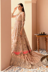 Serene Unstitched 3 Piece Formals Suits-IB-08 Gold Majesty