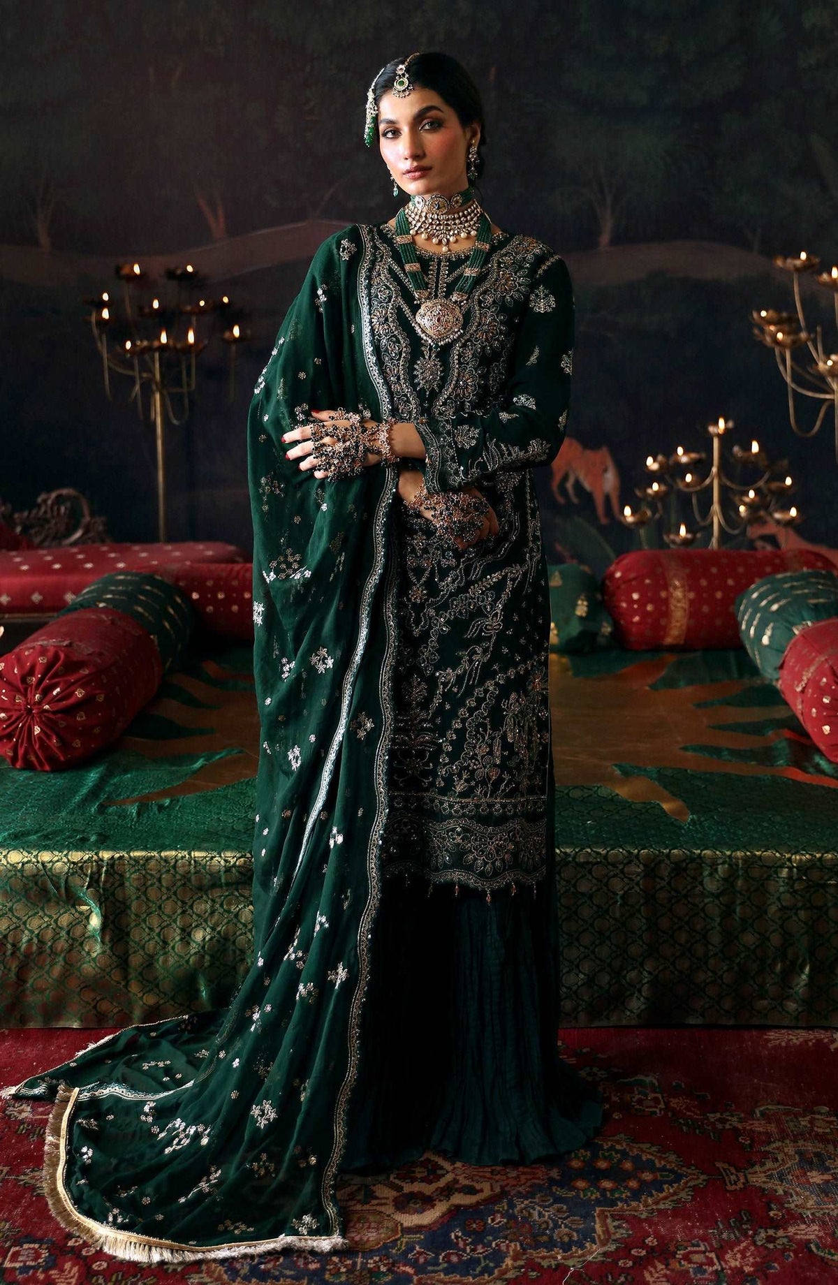 Devdas By Emaan Adeel Unstitched 3 Piece Formals Collection'2024-BAIGAM BANO