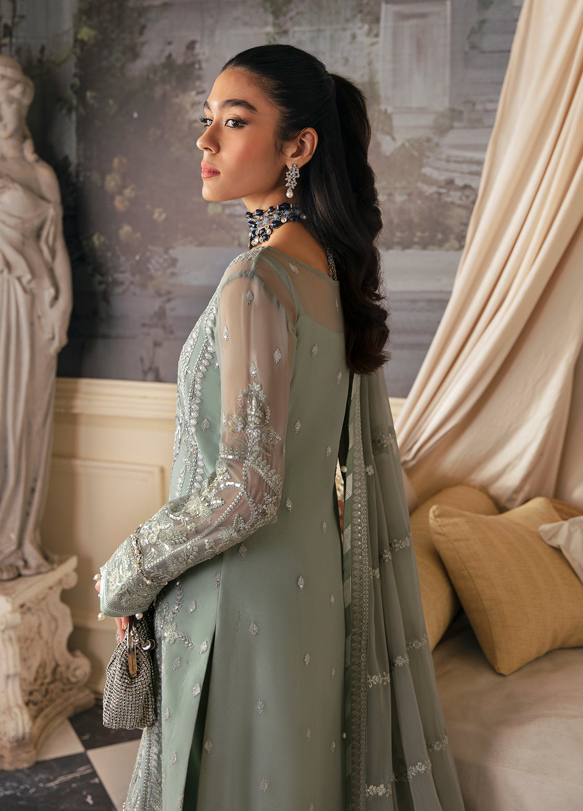 Gulaal Unstitched 3 Piece Emb Chiffon Vol-02 Collection'2023-Amayah