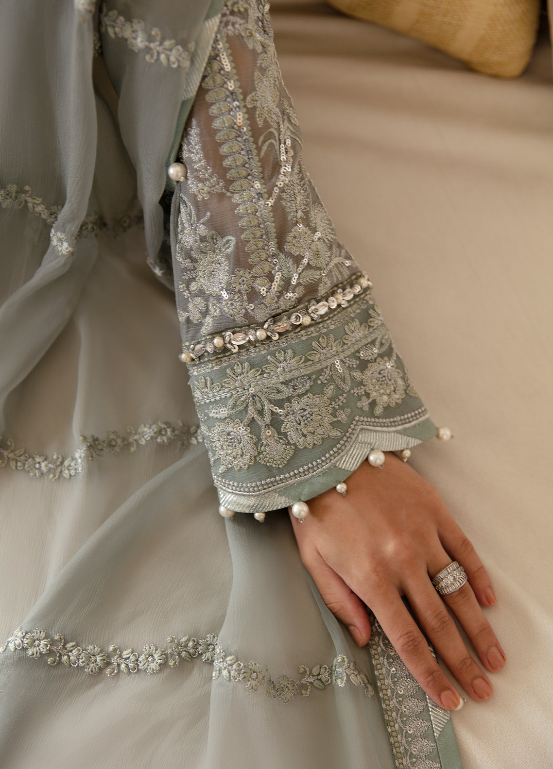 Gulaal Unstitched 3 Piece Emb Chiffon Vol-02 Collection'2023-Amayah