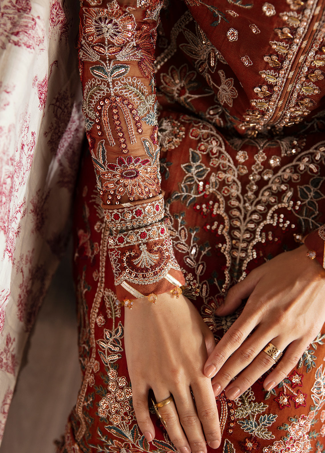 Gulaal Unstitched 3 Piece Emb Chiffon Vol-02 Collection'2023-Laira