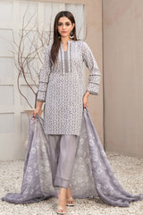 RIfna By Tawakkal Stitched 3 Piece Emb Lawn Collection-D-2914