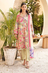 Elaheh By Mbasics Maria B Unstitched 3 Piece Printed Lawn Vol-01 Collection-MB-11