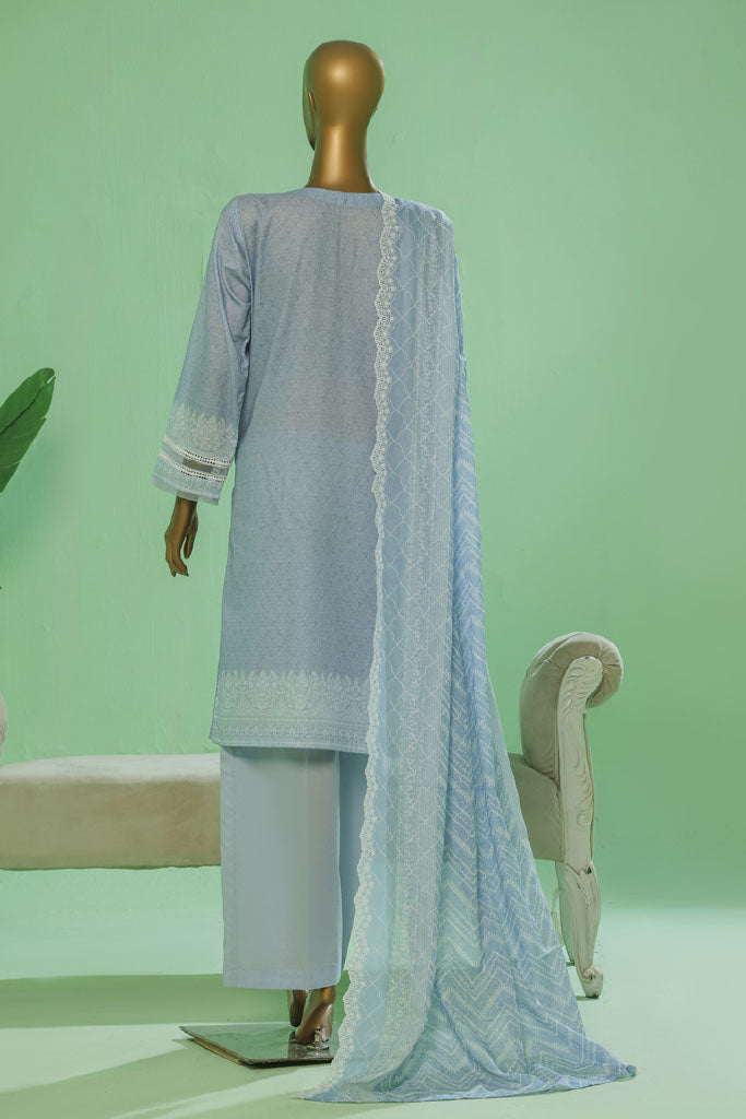 Printkari by Hz Stitched 3 Piece Chikankari Eid Pret Vol-03 Collection'2025-PEC-3P-052