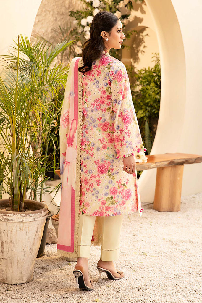 Elaheh By Mbasics Maria B Unstitched 3 Piece Printed Lawn Vol-01 Collection-MB-11