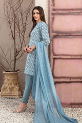 RIfna By Tawakkal Stitched 3 Piece Emb Lawn Collection-D-2915