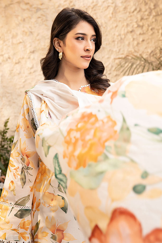 Elaheh By Mbasics Maria B Unstitched 3 Piece Printed Lawn Vol-01 Collection-MB-08