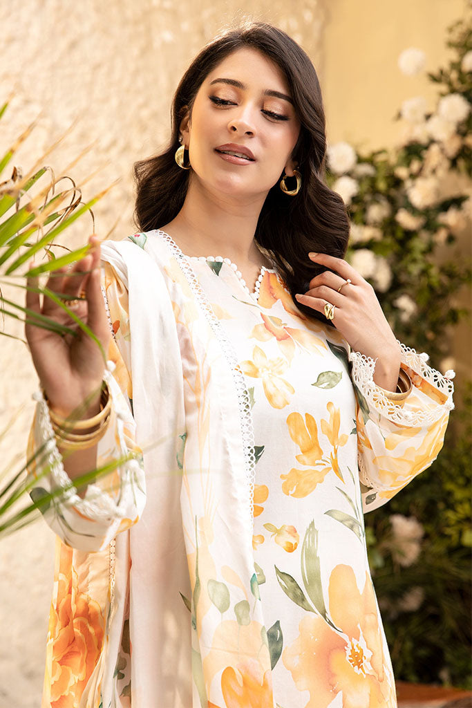 Elaheh By Mbasics Maria B Unstitched 3 Piece Printed Lawn Vol-01 Collection-MB-08