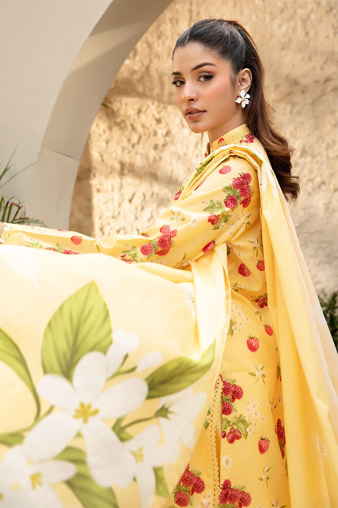 Elaheh By Mbasics Maria B Unstitched 3 Piece Printed Lawn Vol-01 Collection-MB-06