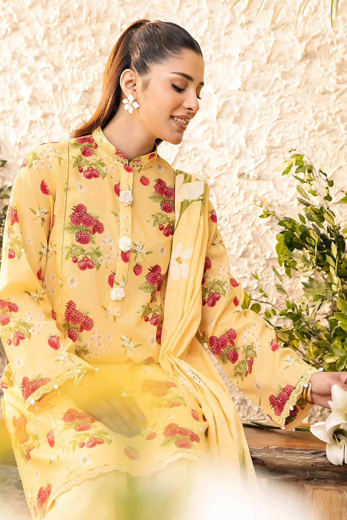 Elaheh By Mbasics Maria B Unstitched 3 Piece Printed Lawn Vol-01 Collection-MB-06