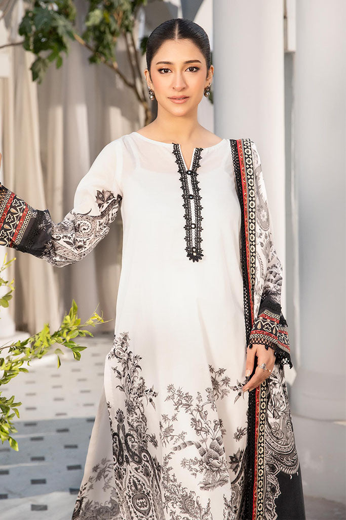 Elaheh By Mbasics Maria B Unstitched 3 Piece Printed Lawn Vol-01 Collection-MB-05