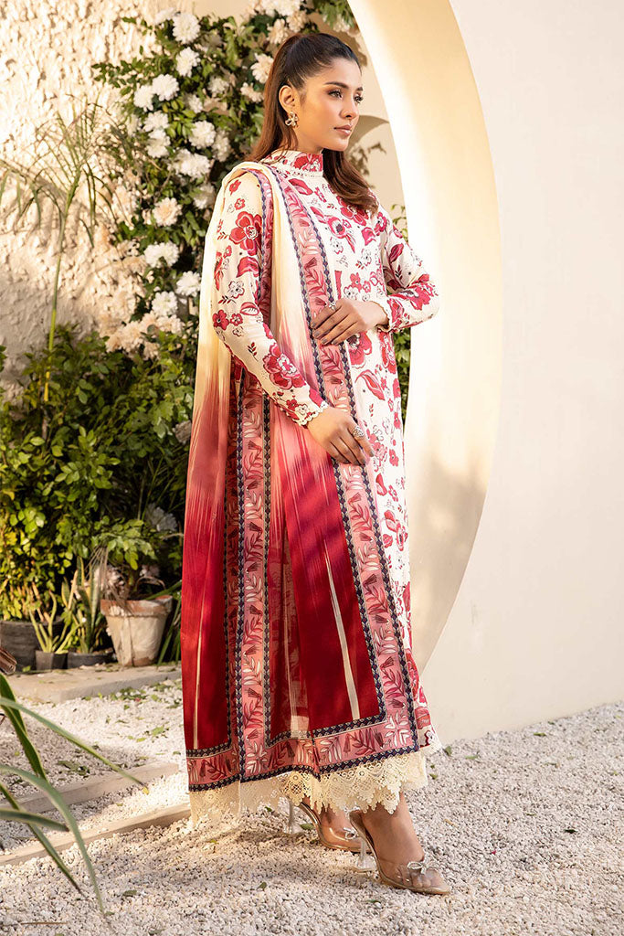 Elaheh By Mbasics Maria B Unstitched 3 Piece Printed Lawn Vol-01 Collection-MB-03