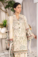 Elaheh By Mbasics Maria B Unstitched 3 Piece Printed Lawn Vol-01 Collection-MB-02