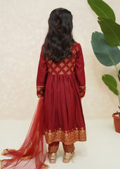 Modest Stitched 3 Piece Formals Kids Collection'2025-Gulnar