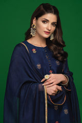 Udaan By Zaaviay Stitched Elif (Three Piece)