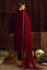 Makhmal By Zaaviay Stitched Daneen (Three Piece)