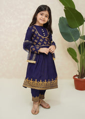 Modest Stitched 3 Piece Formals Kids Collection'2025-Zehra