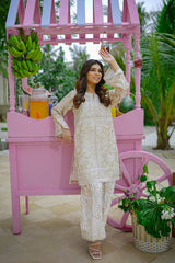 Sip N Style by Opole Stitched 2 Piece Summer Collection'2025-Lemonade