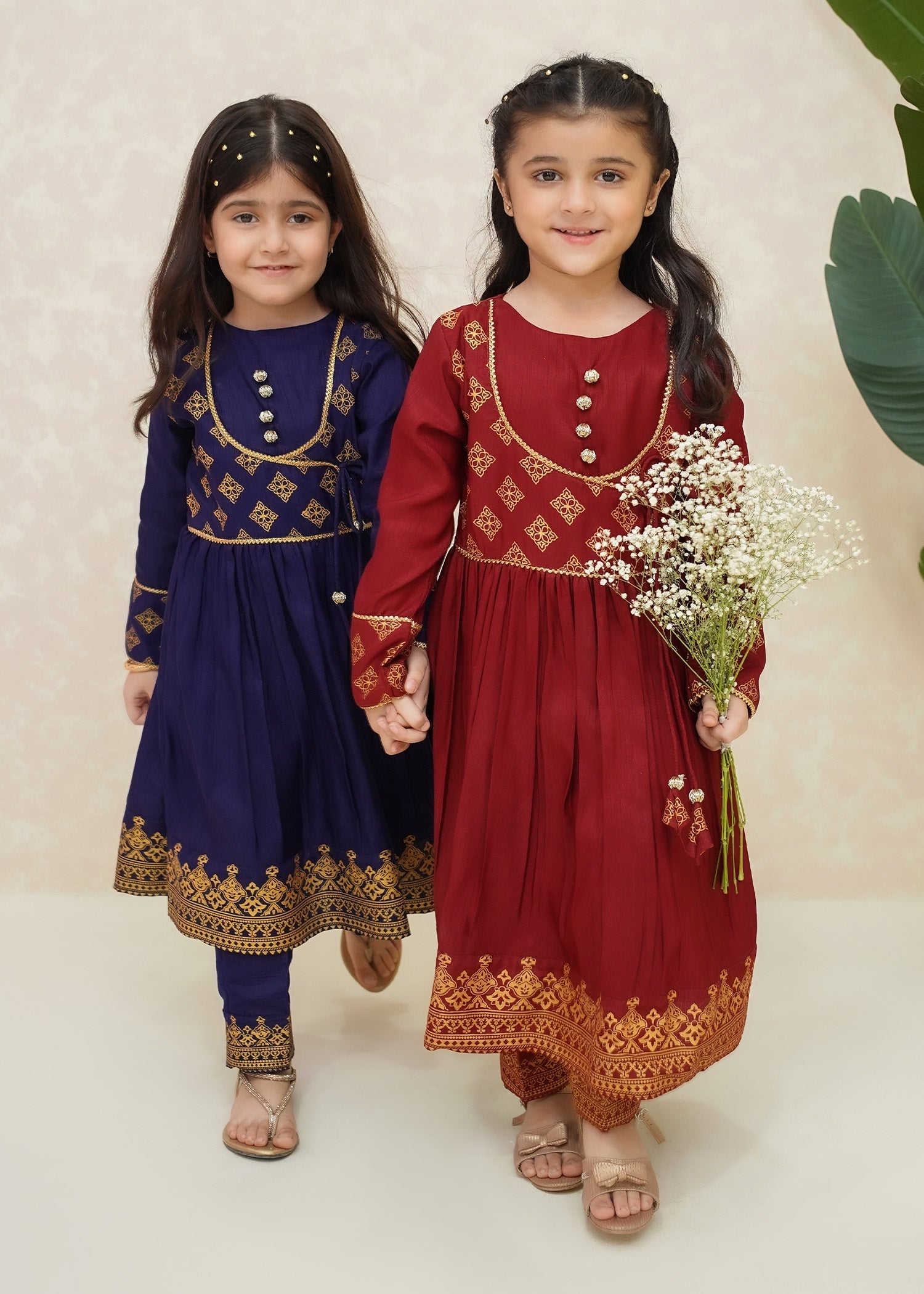 Modest Stitched 3 Piece Formals Kids Collection'2025-Gulnar