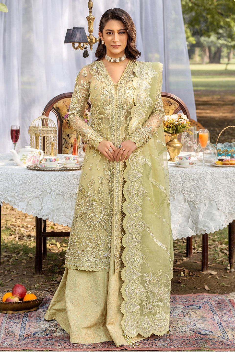Amelie By Nine Needles Unstitched 3 Piece Luxury Formals Collection'2025-LD 03