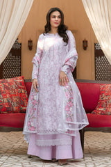Tabeer By Mariam Malik Stitched 3 Piece Summer Collection'2025-Floret
