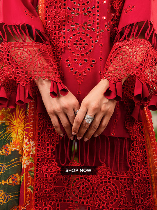 Pairi Daeza By Nine Needles Unstitched 3 Piece Luxury Lawn Collection'2025-Vine-NL-08