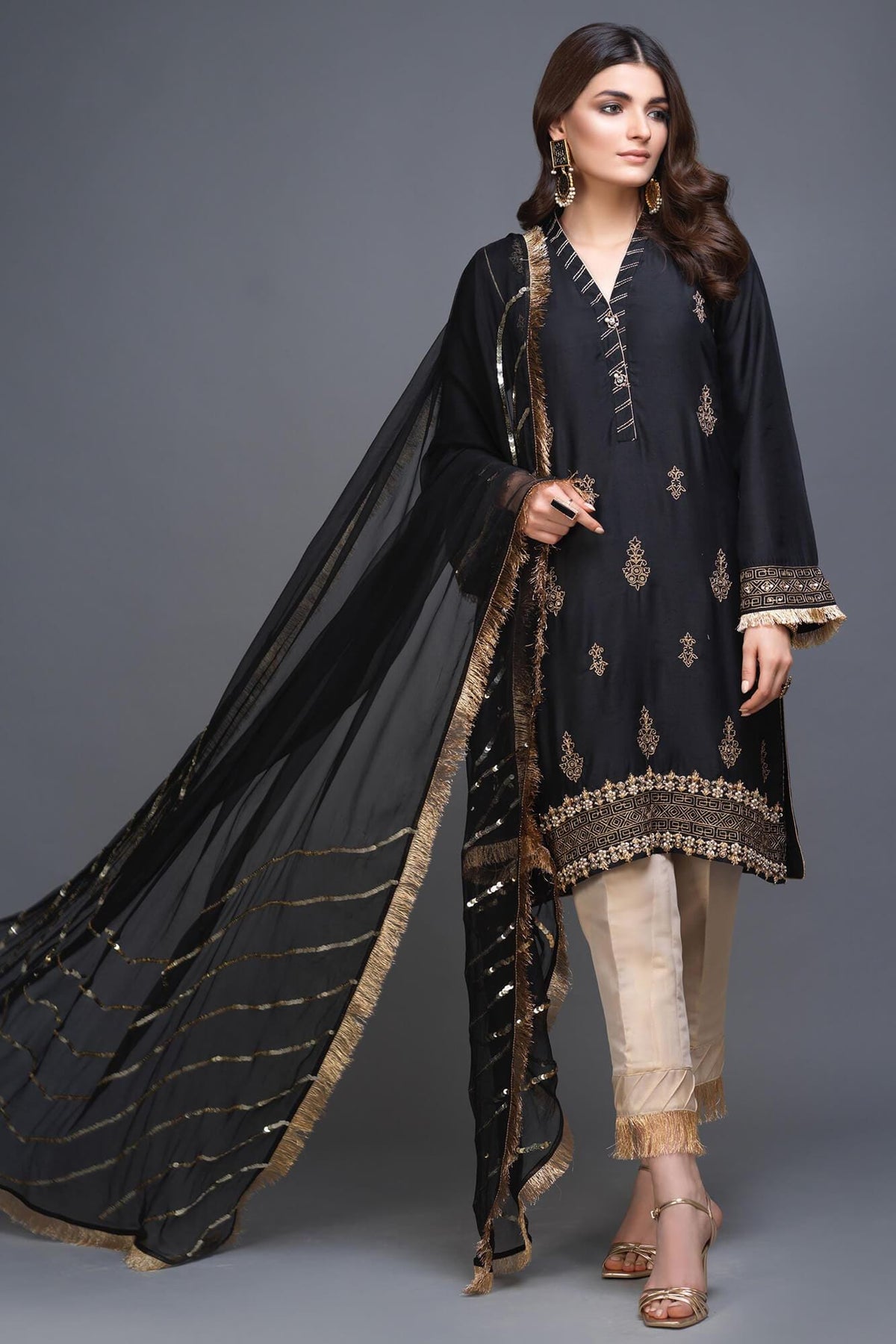 Khwahish By Zaaviay Stitched  Vol 2 Aafreen (Three Piece)