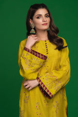 Udaan By Zaaviay Stitched Dhanak (Three Piece)