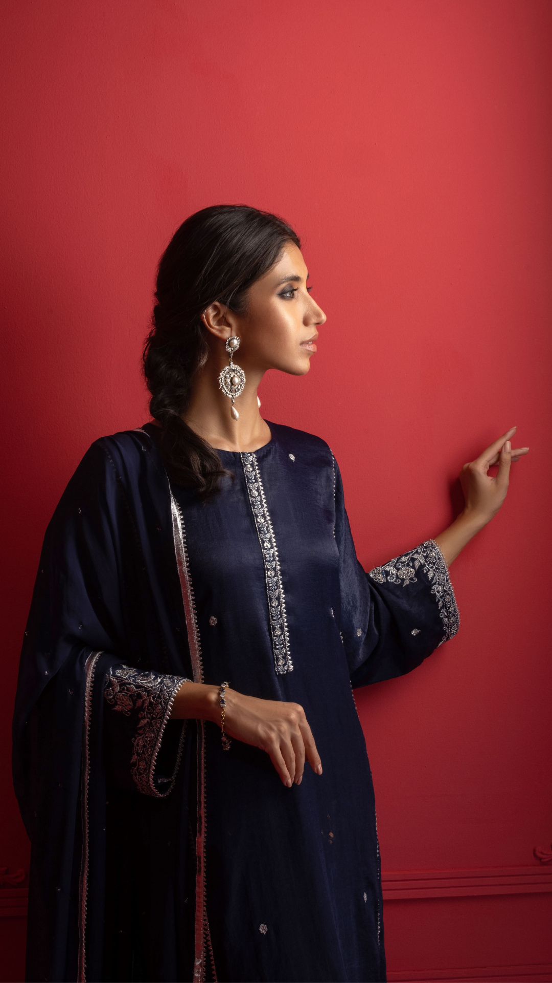Baraysham By Najia Zia Stitched 2 Piece Winter Collection'2025-Neelum