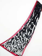 Tng By Md Men Stole Collection-Huroof Stole (Black - Men)