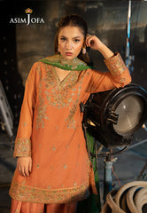 Asim Jofa LUXURY FESTIVE DROP 2 Ajlf-03 Embroidered Chiffon 3 Pcs