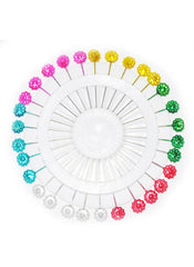 Hijab Ul Hareem Ring Pins Big 30 Pcs Pkt Multi Color