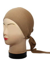 Hijab Ul Hareem Skin Plain Tie Bonnet Cap for Hijabs