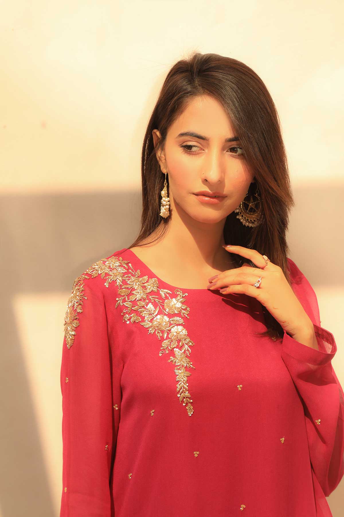 Najia Zia Stitched 2 Piece Festive Collection'2025-Charisma