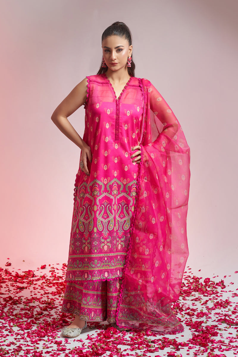 The Affordables By Mariam Malik Stitched 3 Piece Digital Printed Lawn Collection'2025-Gulnaar