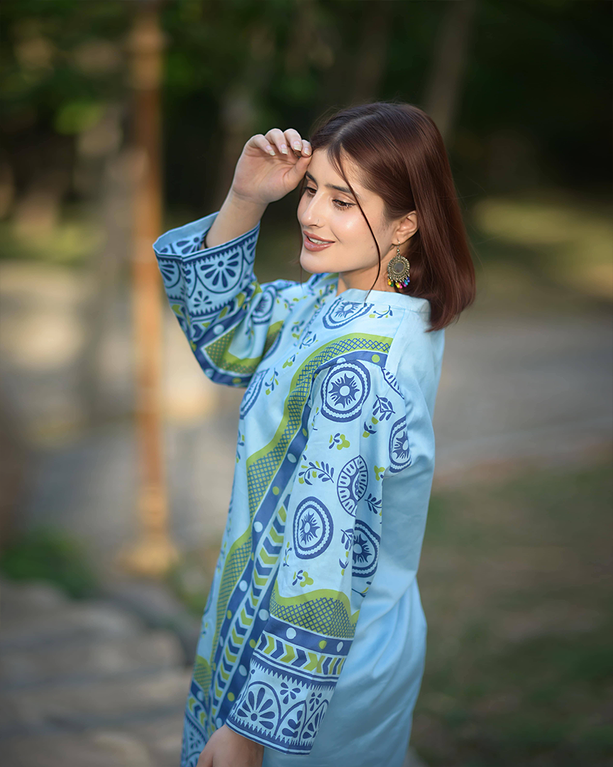 Urban Cut 2 Piece Cotton Printed Co- Ord Set