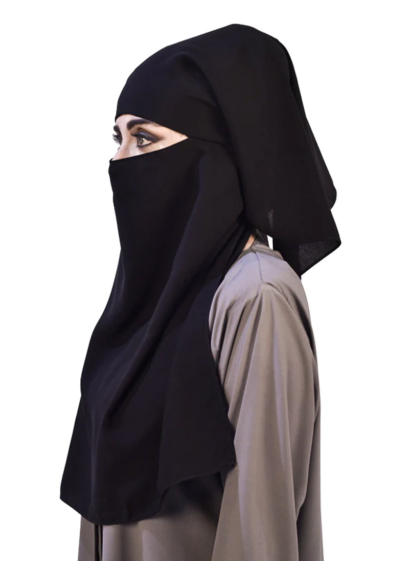 Hijab Ul Hareem Two Layer Face Cover (Naqab)