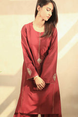 Najia Zia Stitched 2 Piece Festive Collection'2025-Bold