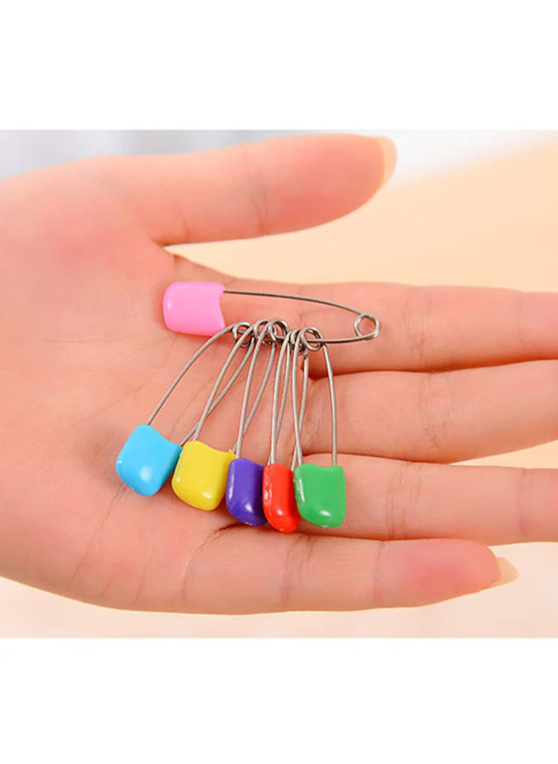 Hijab Ul Hareem Baby Safety Pins Stainless Steel small Pack of 6