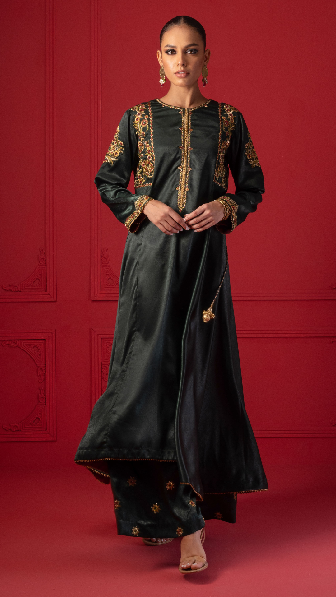 Baraysham By Najia Zia Stitched 2 Piece Winter Collection'2025-Morni