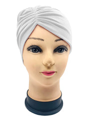 Hijab Ul Hareem White Side Parting Hijab Cap