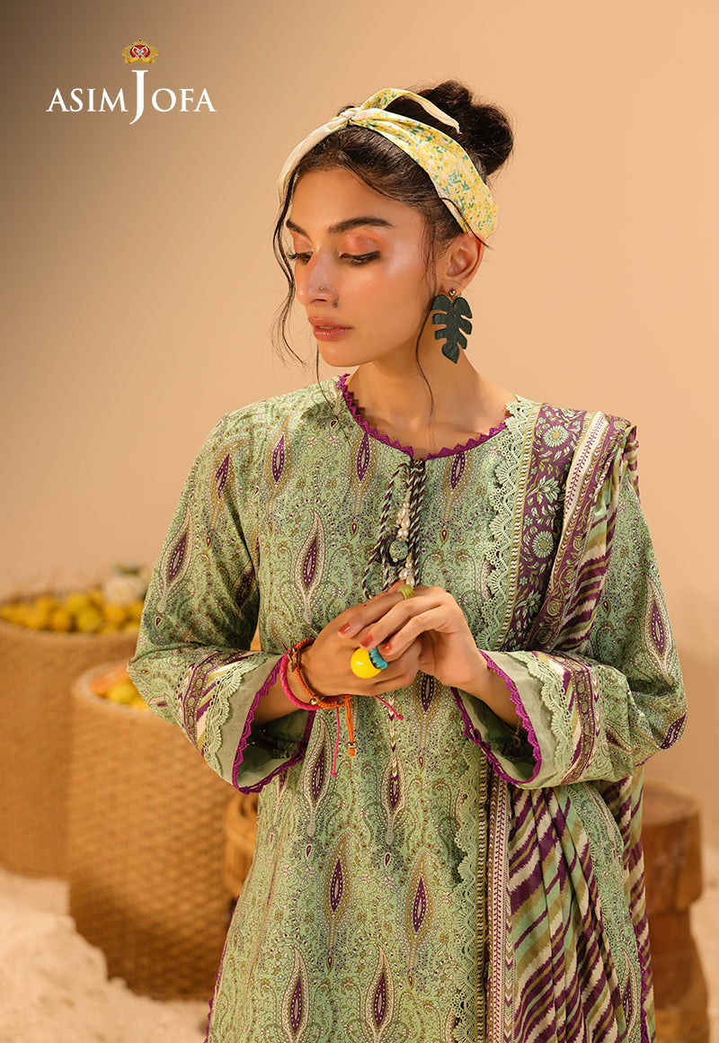 Rhapsody By Asim Jofa Unstitched 3 Piece Summer Collection'2025 Ajubu-31