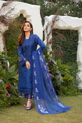 Sobia Nazir Unstitched 3 Piece Luxury Lawn Collection-D-01-B