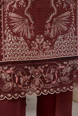 Dressline Un Stitched 3 Pcs Premium ChikankariEmb Viscose Zari Collection