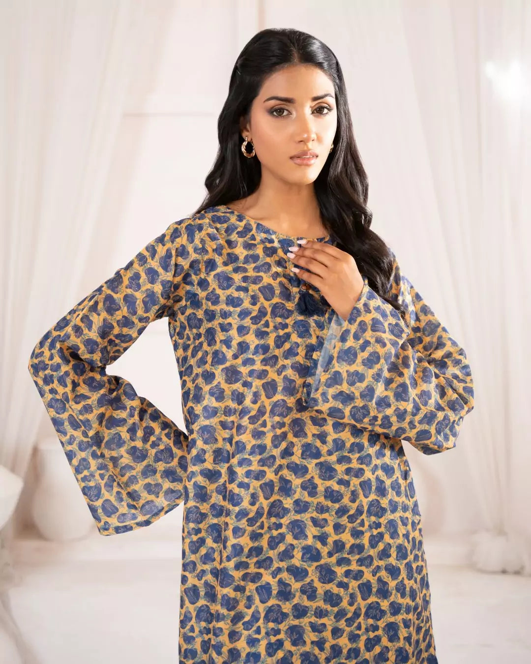 Ayla Studio Stitched PRINTED ESSENTIAL CORD - Leopard Garden